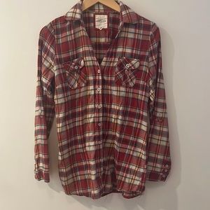I Love H-81 Flannel Small Red Very Well Loved